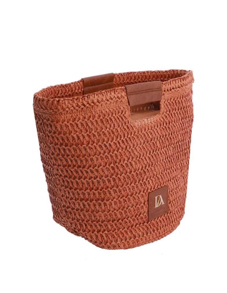BOLSO-MANO-BANDOLERA-NARANJA-FIBRA-NATURALES-SILENE-DON-ALGODÓN