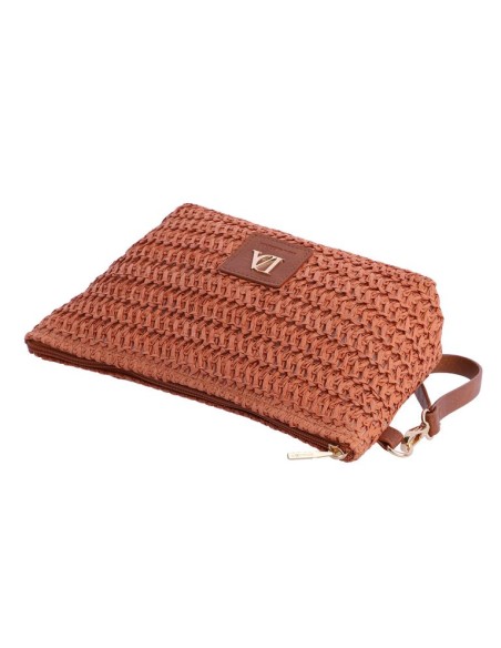 BOLSO-MANO-NARANJA-ASA-LATERAL-EXTRAÍBLE-CIERRE-CREMALLERA-RILENA-DON-ALGODÓN