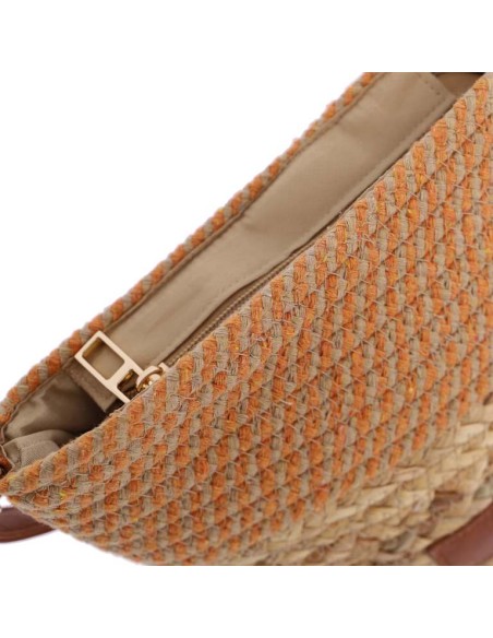 BANDOLERA-COMBINADA-NATURAL-NARANJA-RAFIA-CUERDAS-TRENZADAS-ASA-BANDOLERA-REGULABLE-KARINA-DON-ALGODÓN