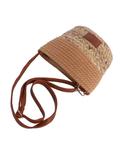 BANDOLERA-COMBINADA-NATURAL-NARANJA-RAFIA-CUERDAS-TRENZADAS-ASA-BANDOLERA-REGULABLE-KARINA-DON-ALGODÓN