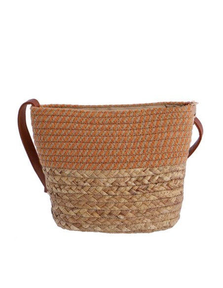 BANDOLERA-COMBINADA-NATURAL-NARANJA-RAFIA-CUERDAS-TRENZADAS-ASA-BANDOLERA-REGULABLE-KARINA-DON-ALGODÓN