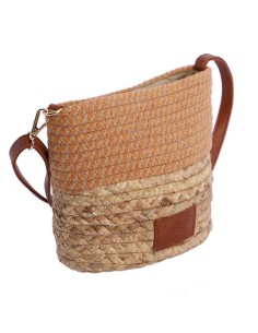 BANDOLERA-COMBINADA-NATURAL-NARANJA-RAFIA-CUERDAS-TRENZADAS-ASA-BANDOLERA-REGULABLE-KARINA-DON-ALGODÓN 2