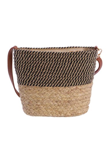 BANDOLERA-COMBINADA-NATURAL-NEGRO-RAFIA-CUERDAS-TRENZADAS-ASA-BANDOLERA-REGULABLE-KARINA-DON-ALGODÓN