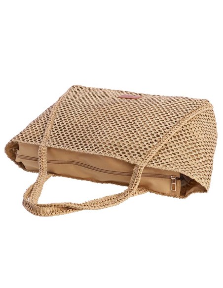 BOLSO-HOMBRO-DORADO-METALIZADO-FIBRAS-NATURALES-TRENZADAS-ASAS-HOMBRO-TALINE-DON-ALGODÓN