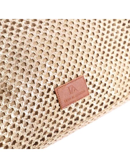 BOLSO-HOMBRO-DORADO-METALIZADO-FIBRAS-NATURALES-TRENZADAS-ASAS-HOMBRO-TALINE-DON-ALGODÓN