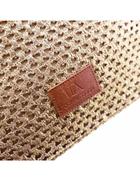 SHOPPER-HOMBRO-METALIZADO-DORADO-FIBRAS-NATURALES-TRENZADAS-DON-ALGODÓN