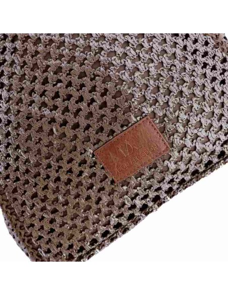 SHOPPER-HOMBRO-METALIZADO-MARRÓN-FIBRAS-NATURALES-TRENZADAS-DON-ALGODÓN