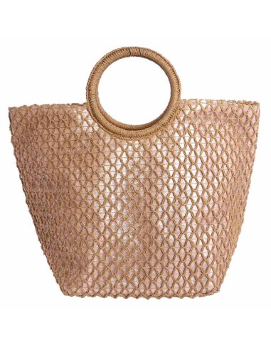 BOLSO PLAYA ROSA DON ALGODÓN