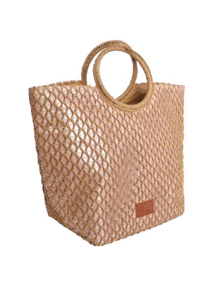 BOLSO PLAYA ROSA DON ALGODÓN
