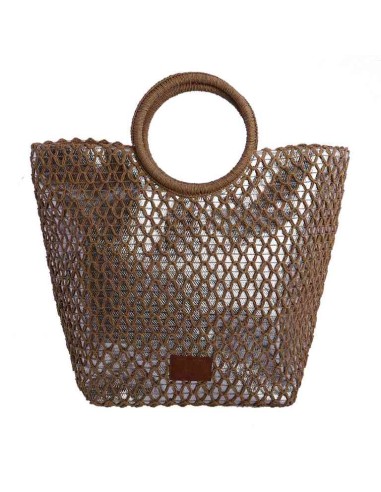 BOLSO-PLATA-TRENZADO-PLATA-METALIZADO-ASAS-MANO-REDONDAS-CIERRE-CREMALLERA-DON-ALGODÓN