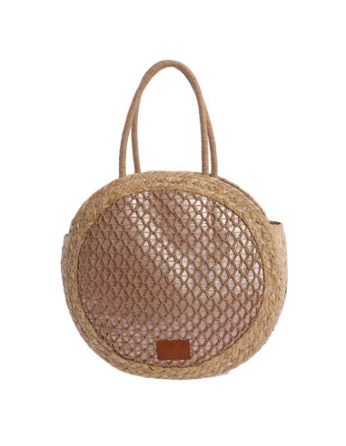 BOLSO-HOMBRO-REDONDO-ROSA-METALIZADO-ASAS-HOMBRO-CIERRE-CREMALLERA-PATMOS-DON-ALGODÓN