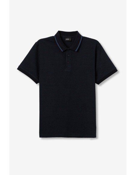 POLO-MANGA-CORTA-ALGODÓN-FINO-CUELLO-EN-CONTRASTE-BRETT-TIFFOSI