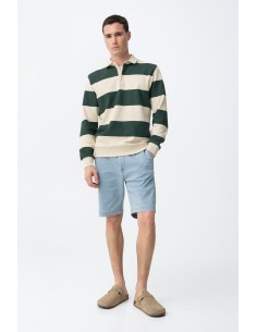 BERMUDAS-EFECTO-VAQUERO-AZUL-CLARO-CINTURA-ELÁSTICA-CORDONES-INDIGO-TIFFOSI