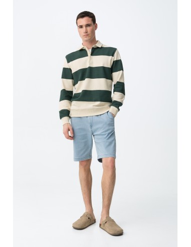 BERMUDAS-EFECTO-VAQUERO-AZUL-CLARO-CINTURA-ELÁSTICA-CORDONES-INDIGO-TIFFOSI