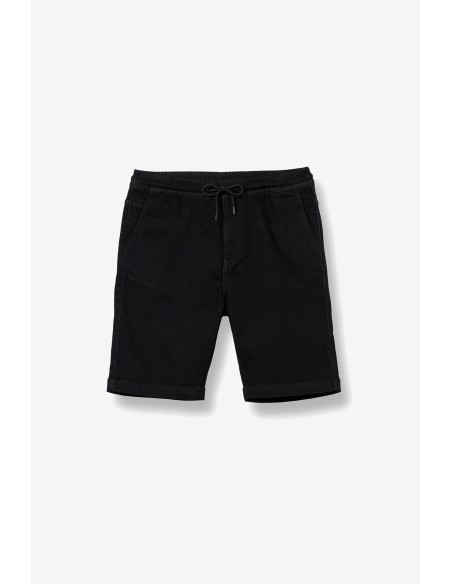 BERMUDAS-NEGROS-CINTURA-ELÁSTICA-CORDONES-INDIGO-TIFFOSI