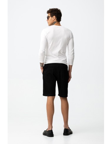 BERMUDAS-NEGROS-CINTURA-ELÁSTICA-CORDONES-INDIGO-TIFFOSI