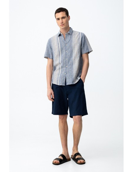 PANTALONES-CORTOS-EFECTO-LINO-CINTURA-ELÁSTICA-CORDONES-JOGGER-TIFFOSI
