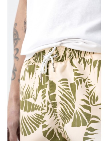 BAÑADOR-CORTO-ESTAMPADO-HOJAS-VERDES-FONDO-BEIGE-CORDONES-VOLLEY_11-TIFFOSI