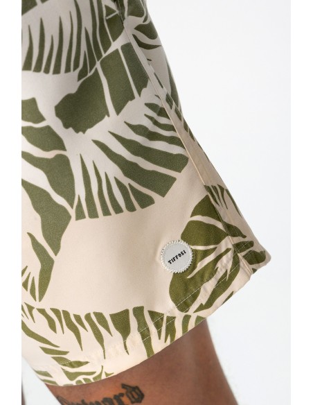 BAÑADOR-CORTO-ESTAMPADO-HOJAS-VERDES-FONDO-BEIGE-CORDONES-VOLLEY_11-TIFFOSI