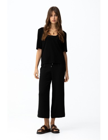 PANTALONES--CORTE-CULOTTE-ANCHOS--CINTURA-ELÁSTICA-CORDÓN-AJUSTABLE-FRANCESCA-TIFFOSI