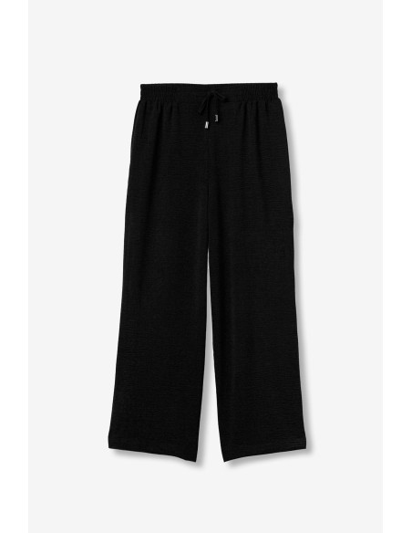 PANTALONES--CORTE-CULOTTE-ANCHOS--CINTURA-ELÁSTICA-CORDÓN-AJUSTABLE-FRANCESCA-TIFFOSI