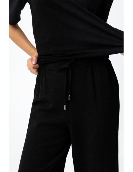 PANTALONES--CORTE-CULOTTE-ANCHOS--CINTURA-ELÁSTICA-CORDÓN-AJUSTABLE-FRANCESCA-TIFFOSI
