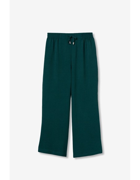 PANTALONES--CORTE-CULOTTE-ANCHOS--CINTURA-ELÁSTICA-CORDÓN-AJUSTABLE-FRANCESCA-TIFFOSI