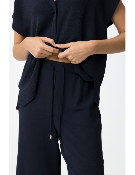 PANTALONES--CORTE-CULOTTE-ANCHOS--CINTURA-ELÁSTICA-CORDÓN-AJUSTABLE-FRANCESCA-TIFFOSI