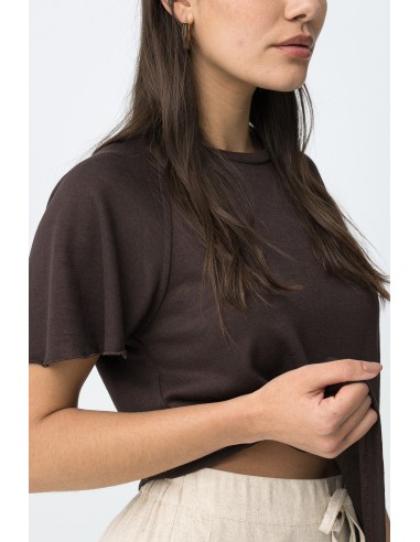 CAMISA-LISA-UNICOLOR-MANGA-CORTA-VOLANTES-COOKY-TIFFOSI