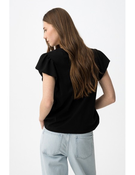 CAMISETA VOLANTES HOMBRO KIRA TIFFOSI
