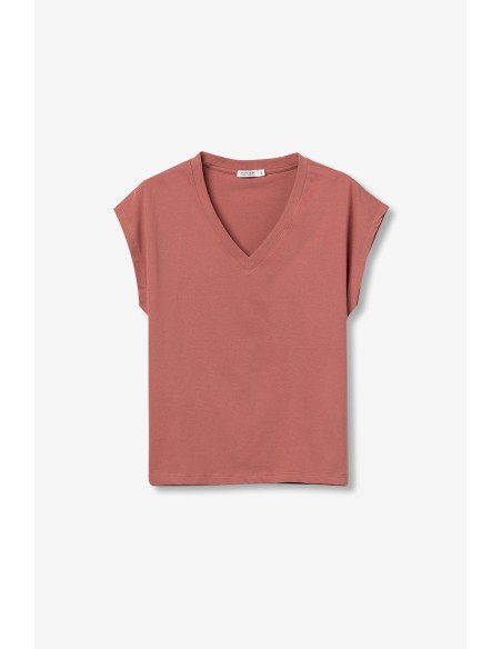 CAMISETA-MANGA-CORTA-CUELLO-PICO-CORTE-REGULAR-CHARLIZE-TIFFOSI