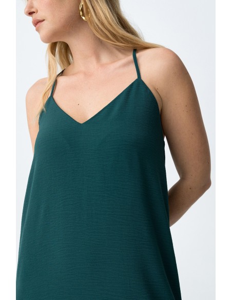 VESTIDO-LARGO-TIRANTES-FINOS-CRUZADOS-DETRÁS-CUELLO-PICO-BESTIE-TIFFOSI