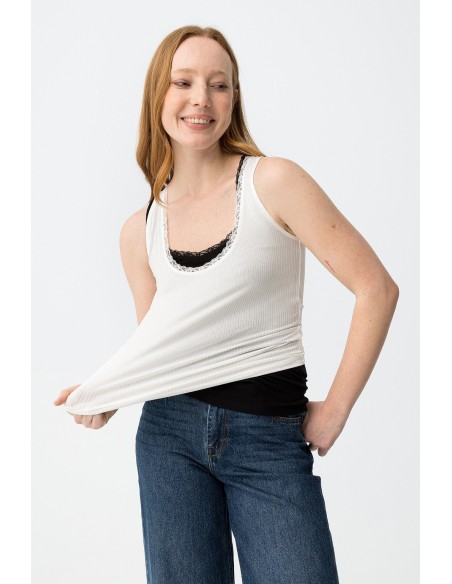 TOPS-LENCEROS-PUNTILLA-CUELLO-TIRANTES-CANALÉ-VIGO-TIFFOSI