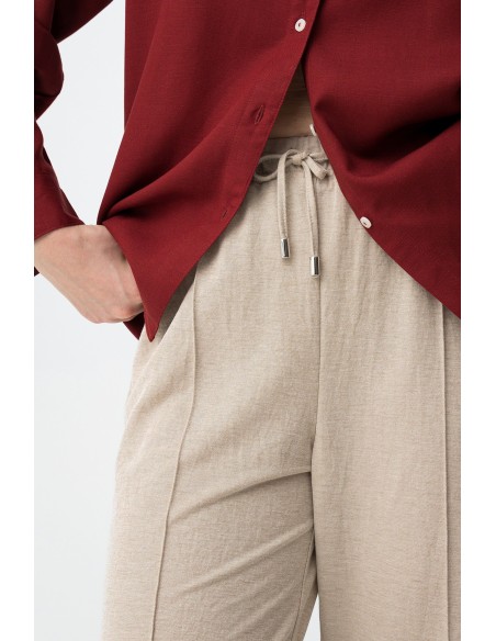 PANTALONES-CORTE-ANCHO-TOBILLEROS-CINTURA-ELÁSTICA--CORDONES-LILO-TIFFOSI