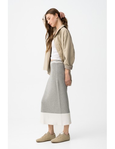 FALDA-MIDI-BICOLOR-CINTURA-ELÁSTICA-CLAUDIE-TIFFOSI