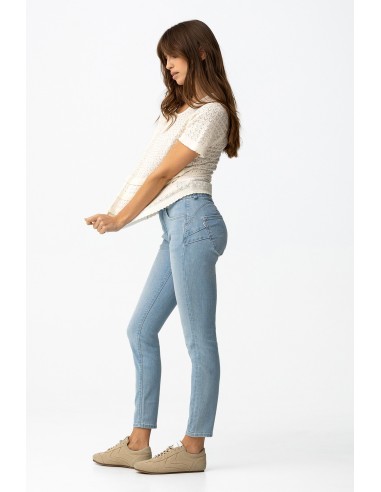 JEANS-AZUL-CLARO-DOBLE-UP-TIRO-ALTO-CINTURÓN-TRENZADO-TIFFOSI