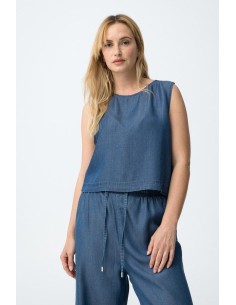 BLUSA-DENIM-SIN-MANGAS-BOTONES-LATERALES-LIA-TIFFOSI 2