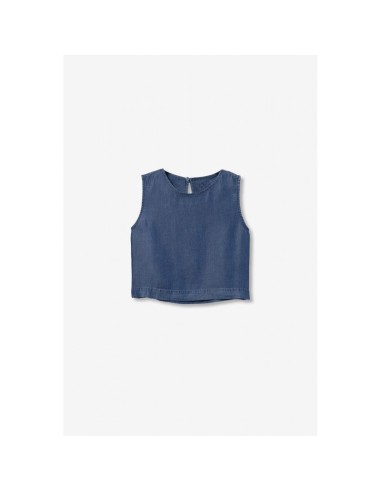 BLUSA DENIM BOTONES LITA TIFFOSI