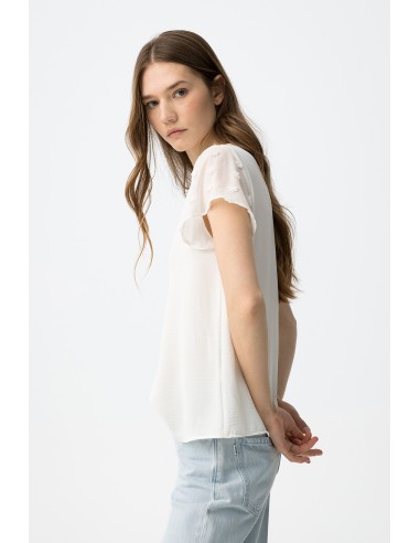 BLUSA MANGAS TRANSPARENTES NONY TIFFOSI