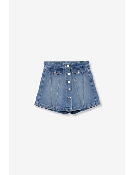 MINIFALDA-PANTALÓN-DENIM-BOTONES-FRONTALES-BOLSILLOS-LOTTIE-TIFFOSI