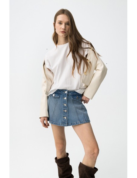 MINIFALDA-PANTALÓN-DENIM-BOTONES-FRONTALES-BOLSILLOS-LOTTIE-TIFFOSI