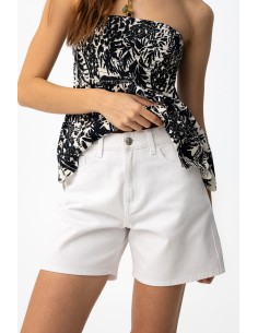 PANTALONES-CORTOS-BLANCOS-CORTE-ANCHO-BOLSILLOS-LANA-TIFFOSI 2