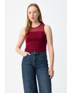 TOP-PUNTO-FINO-MANGAS-SISA-CUELLO-REDONDO-BRILLO-TIFFOSI 2