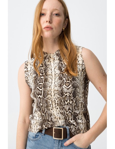CAMISETA-SIN-MANGAS-ESTAMPADO-ANIMAL-PRINTCUELLO-REDONDO-SONIAH-TIFFOSI
