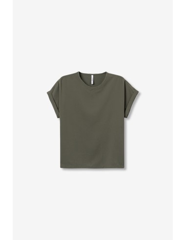 BLUSA-CAMISETA-MANGA-CORTA-DOBLADILLO-CUELLO-REDONDO-UPDATY-TIFFOSI