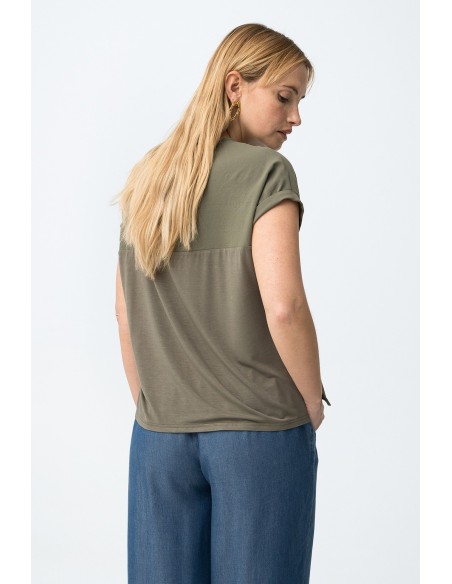 BLUSA-CAMISETA-MANGA-CORTA-DOBLADILLO-CUELLO-REDONDO-UPDATY-TIFFOSI
