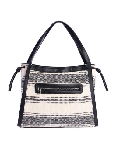 BOLSO-BICOLOR--ASAS-HOMBRO-DETALLES-NEGRO-CIERRE-CREMALLERA-DON-ALGODÓN