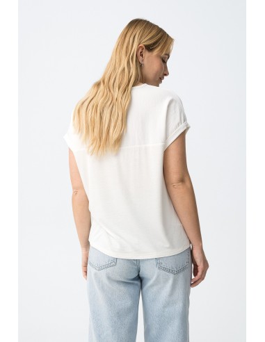 BLUSA-CAMISETA-MANGA-CORTA-DOBLADILLO-CUELLO-REDONDO-UPDATY-TIFFOSI