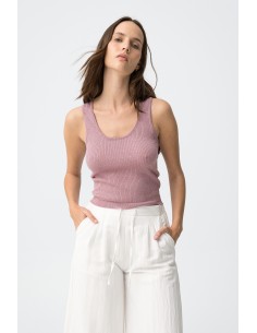 TOP-AJUSTADO-CANALÉ-CUELLO-REDONDO-SIN-MANGAS-LUZIA-TIFFOSI 2