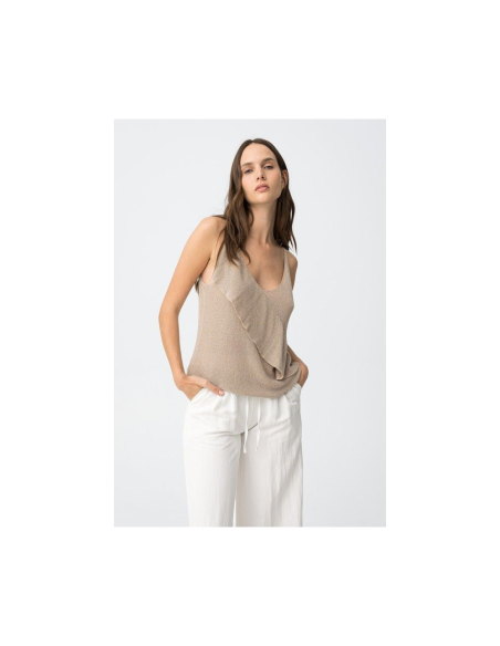 TOP BEIGE ORQUIDEA TIFFOSI